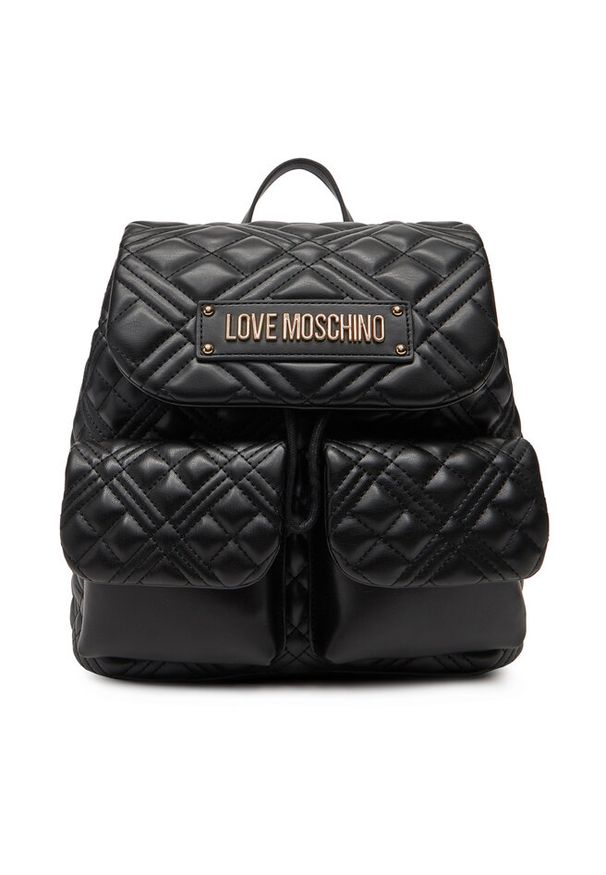 Love Moschino - Plecak LOVE MOSCHINO. Kolor: czarny