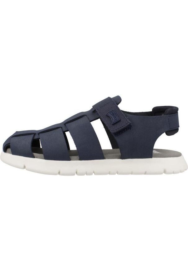 Camper - Sandały CAMPER ORUGA SANDAL Niebieski. Kolor: niebieski. Materiał: syntetyk, skóra. Sezon: lato