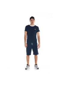 LEONE 1947 APPAREL - Męski garnitur Academy. Kolor: niebieski. Materiał: tkanina, dresówka