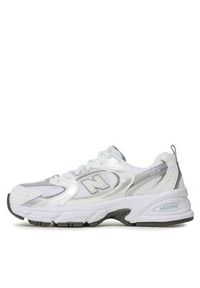 New Balance Sneakersy GR530AD Biały. Kolor: biały. Materiał: skóra #3