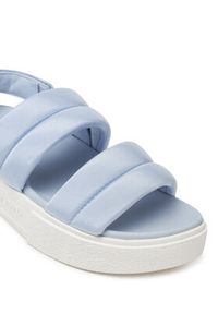 Tommy Jeans Sandały Tjw Flatform Sandal EN0EN02802 Błękitny. Kolor: niebieski. Materiał: materiał #4