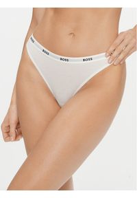 BOSS - Boss Stringi 50502752 Biały. Kolor: biały. Materiał: wiskoza