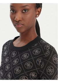 Guess Sweter W6RR66 Z3JD2 Czarny Regular Fit. Kolor: czarny. Materiał: syntetyk #5