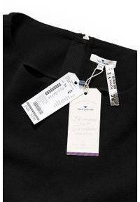 Tom Tailor - TOM TAILOR O-SHAPE DRESS DAMSKA SUKIENKA 5018496.00.75 COL. 2999. Długość rękawa: krótki rękaw. Typ sukienki: proste. Styl: klasyczny, elegancki #7