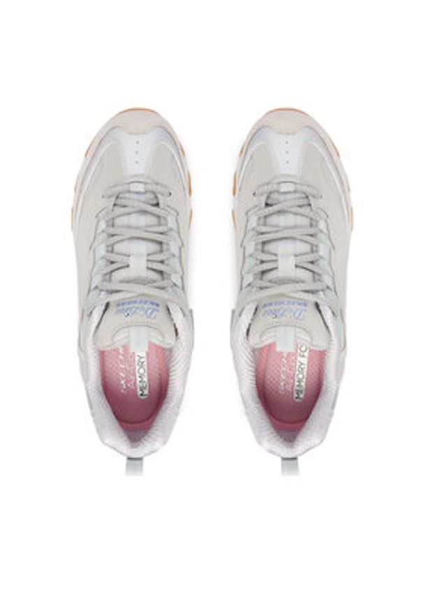 skechers - Skechers Sneakersy D'Lites 150556/GRY Szary. Kolor: szary. Materiał: materiał