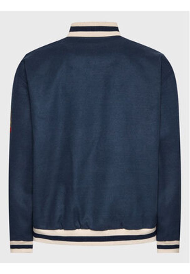 Nautica Kurtka bomber Wilson N1G00392 Granatowy Regular Fit. Kolor: niebieski. Materiał: syntetyk