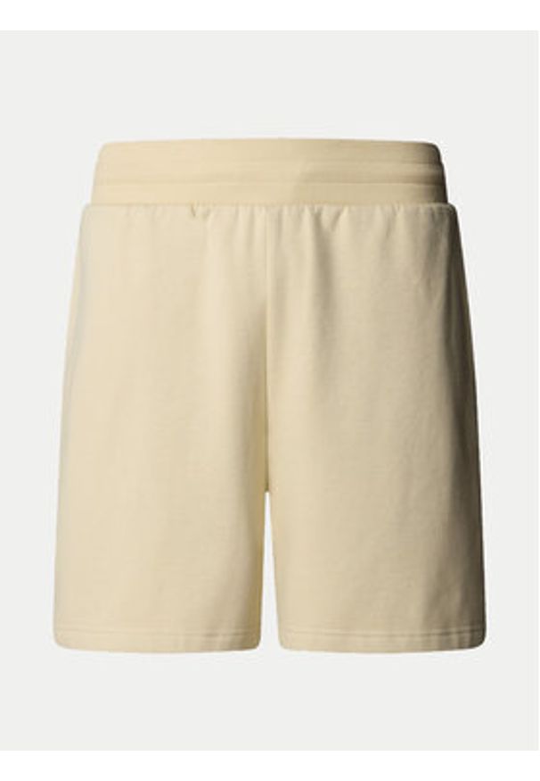 The North Face Szorty sportowe Easy NF0A8C2S Beżowy Regular Fit. Kolor: beżowy. Materiał: syntetyk. Styl: sportowy