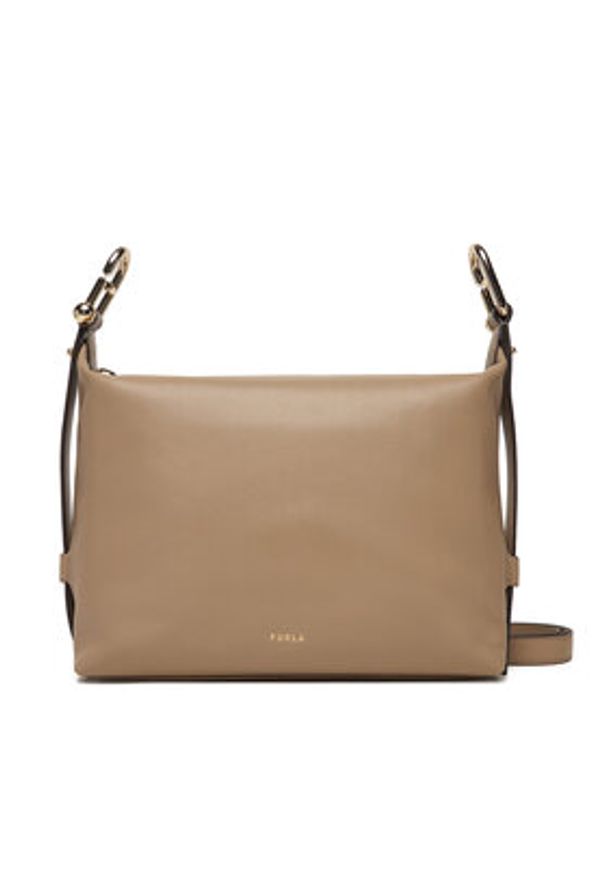 Furla Torebka WB01866-BX2045-1257S-1-007-20-CN Beżowy. Kolor: beżowy. Materiał: skórzane