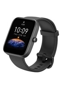 Huami - Smartwatch Amazfit Bip 3 Pro Czarny. Rodzaj zegarka: smartwatch. Kolor: czarny. Styl: sportowy, elegancki, casual