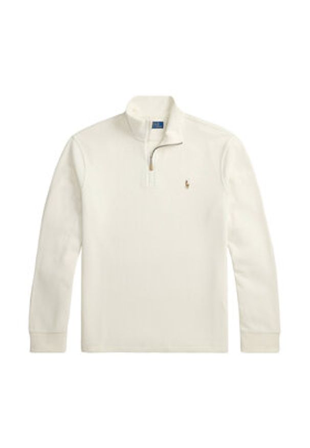 Polo Ralph Lauren Sweter 710P07411004 Écru Regular Fit. Typ kołnierza: polo. Materiał: bawełna