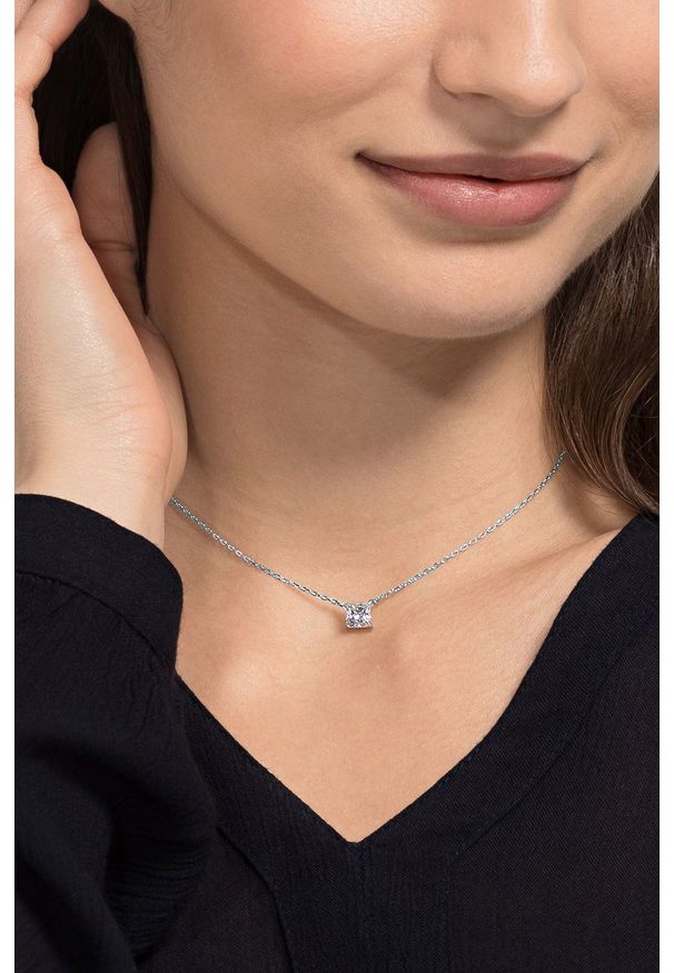 Swarovski - Naszyjnik Attract. Kolor: srebrny