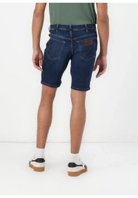 Wrangler - WRANGLER MĘSKIE SPODENKI JEANSOWE WRANGLER TEXAS SHORTS VINTAGE STORM 112362313. Materiał: jeans. Styl: vintage #4