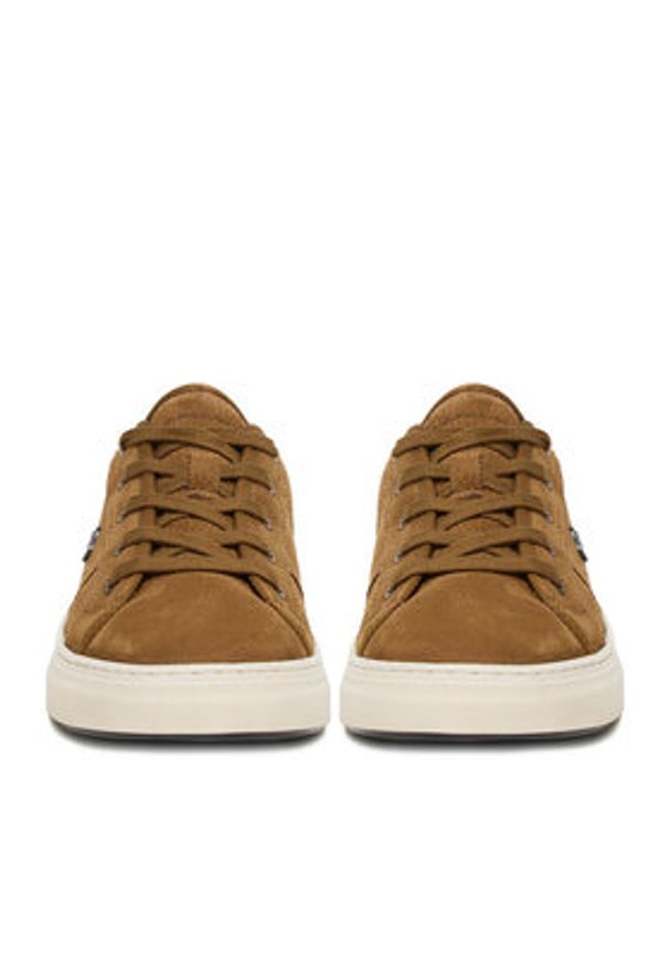 Quiksilver Sneakersy CEO-LUKE-01 MI08 Brązowy. Kolor: brązowy. Materiał: zamsz, skóra