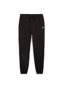 Spodnie Puma Downtown Sweatpants Tr, Mężczyźni. Kolor: czarny. Materiał: materiał, bawełna. Sport: fitness