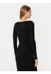 Guess Kardigan W5RR08 Z2V62 Czarny Regular Fit. Kolor: czarny. Materiał: wiskoza #5