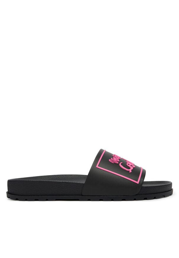 Versace Jeans Couture Klapki 80VA3SQ2 71352 899 Czarny. Kolor: czarny. Materiał: syntetyk