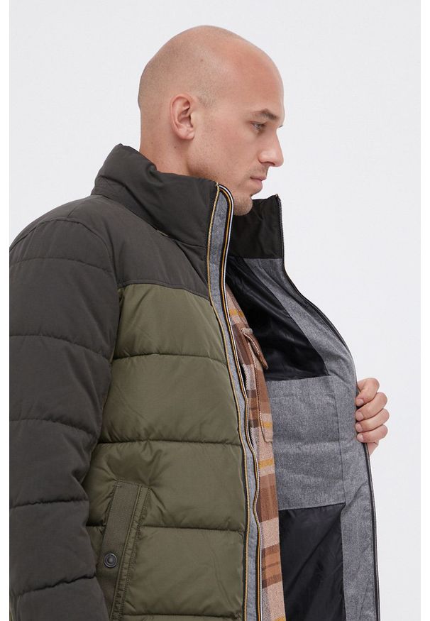 Tom Tailor - Kurtka. Okazja: na co dzień. Kolor: zielony. Materiał: materiał. Styl: casual