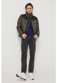 Superdry kurtka męska kolor zielony zimowa. Okazja: na co dzień. Kolor: zielony. Materiał: włókno. Sezon: zima. Styl: casual #4