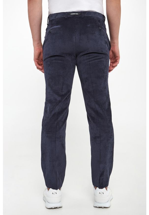 Karl Lagerfeld - Spodnie męskie sztruksowe KARL LAGERFELD. Materiał: sztruks