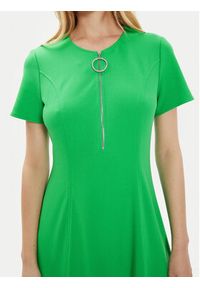 Joseph Ribkoff Sukienka codzienna 242031 Zielony Regular Fit. Okazja: na co dzień. Kolor: zielony. Materiał: syntetyk. Typ sukienki: proste. Styl: casual #3