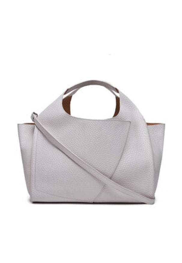 Gianni Chiarini Torebka Euforia BS 9555 RNGDBL Szary. Kolor: szary. Materiał: skórzane
