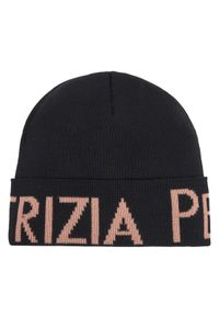 Patrizia Pepe Czapka 8F0454/A6B2-X1HM Czarny. Kolor: czarny. Materiał: materiał #1