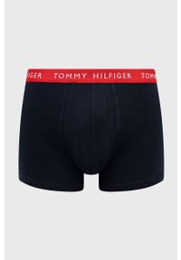TOMMY HILFIGER - Tommy Hilfiger Bokserki (3-pack) męskie kolor różowy. Kolor: niebieski. Materiał: materiał, włókno #2