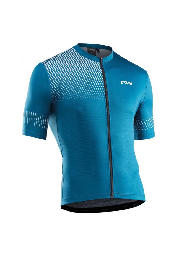 NORTHWAVE - Koszulka z krótkim rękawem Northwave Origin. Kolor: niebieski, szary, wielokolorowy. Materiał: jersey. Długość rękawa: krótki rękaw. Długość: krótkie. Sport: kolarstwo