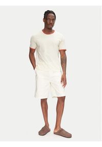 Jack & Jones - Jack&Jones T-Shirt Ringer 12277262 Écru Regular Fit. Materiał: bawełna #3