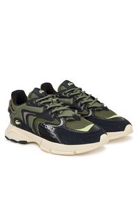 Lacoste Sneakersy L003 Neo 51SMA0044 Khaki. Kolor: brązowy. Materiał: skóra, zamsz #6