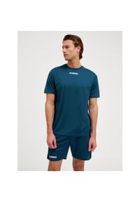 Damski jersey Hummel PL. Kolor: niebieski, wielokolorowy, zielony. Materiał: jersey. Sport: piłka nożna #1