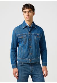Wrangler - MESKA KURTKA JEANSOWA WRANGLER CLASSIC JACKET STONEWASH 112362737. Materiał: jeans #1