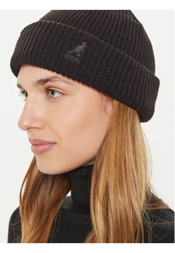 Kangol Czapka Cardinal 2 Way Beanie K3454 Czarny. Kolor: czarny. Materiał: materiał, akryl
