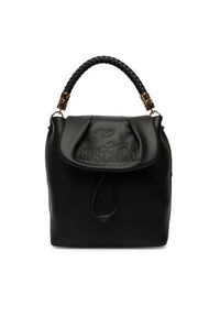 Love Moschino - LOVE MOSCHINO Plecak JC4224PP0OKA0000 Czarny. Kolor: czarny. Materiał: skóra #6