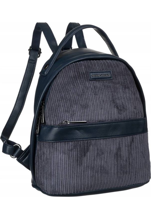DAVID JONES - David Jones Niewielki, praktyczny plecak damski ze skóry ekologicznej David Jones NoSize. Materiał: skóra ekologiczna