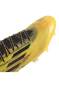 Adidas - Buty piłkarskie adidas X Speedflow Messi.1 Fg M GW7417 żółte żółcie. Kolor: żółty. Materiał: syntetyk. Szerokość cholewki: normalna. Sport: piłka nożna