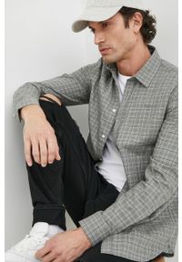 Pepe Jeans koszula bawełniana Lester męska kolor zielony slim z kołnierzykiem klasycznym. Typ kołnierza: kołnierzyk klasyczny. Kolor: zielony. Materiał: bawełna. Styl: klasyczny #3