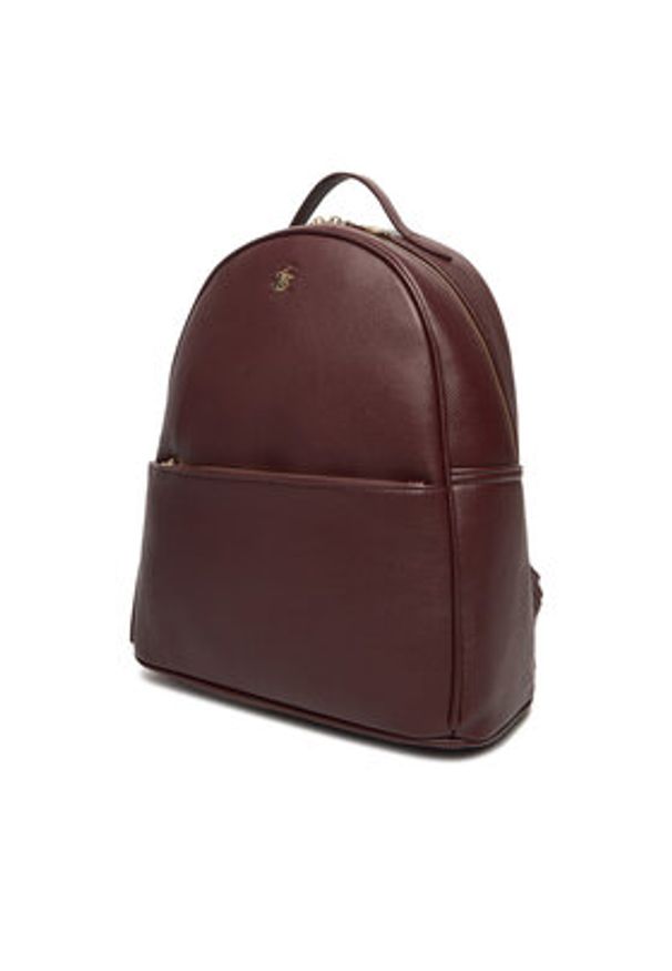 Beverly Hills Polo Club Plecak C-BHPC-L-006-08 Bordowy. Kolor: czerwony. Materiał: materiał