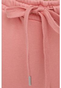 Tom Tailor Spodnie damskie kolor różowy gładkie. Kolor: różowy. Materiał: dzianina. Wzór: gładki #4