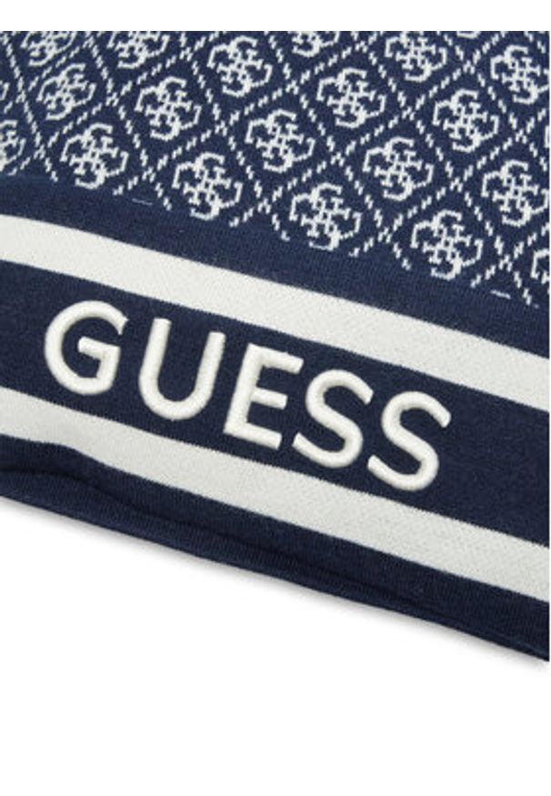 Guess Czapka W4BZ21 Z3JD2 Granatowy. Kolor: niebieski. Materiał: materiał