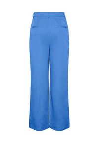 Pieces Spodnie materiałowe Thelma 17137934 Niebieski Relaxed Fit. Kolor: niebieski. Materiał: syntetyk #4