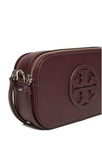 Tory Burch Torebka Mini Miller 171956 Bordowy. Kolor: czerwony. Materiał: skórzane #4