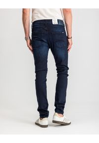 Męskie Spodnie Jeansowe Mustang Style Frisco Skinny Denim Blue 1017116 5000 801 #5