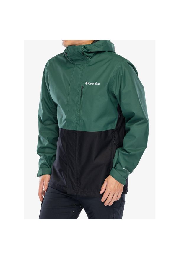 columbia - Kurtka przeciwdeszczowa męska Columbia Hikebound II Jacket. Kolor: zielony. Sport: turystyka piesza