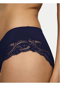Triumph Bokserki Lovely Micro Hipster 10182555 Granatowy. Kolor: niebieski. Materiał: syntetyk