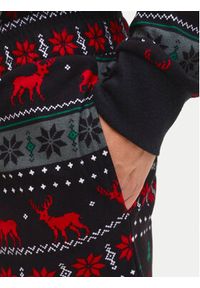 Jack & Jones Piżama Tristan 12285375 Czarny Loose Fit. Kolor: czarny. Materiał: syntetyk #4