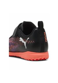 Puma - Młodzieżowe buty piłkarskie FUTURE 8 PLAY TT V PUMA Black White Glowing Red. Kolor: biały, czerwony, wielokolorowy, czarny. Sport: piłka nożna