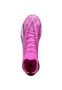 Buty piłkarskie Puma Ultra Match It 107758 01 różowe. Kolor: różowy. Materiał: guma. Sport: piłka nożna #10