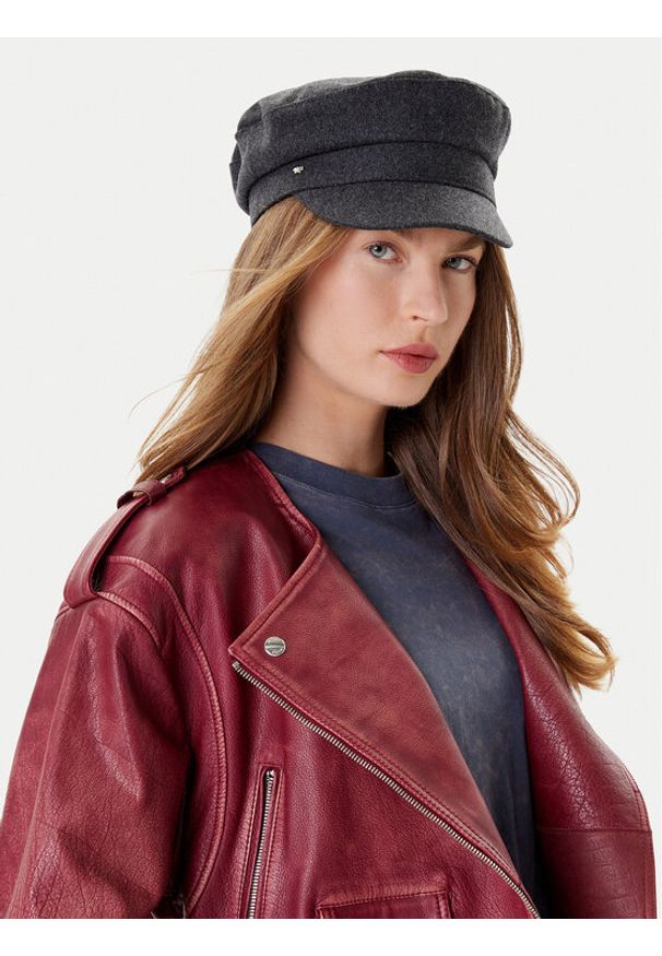 Weekend Max Mara Kaszkiet Angora 2525576044 Szary. Kolor: szary. Materiał: wełna, materiał