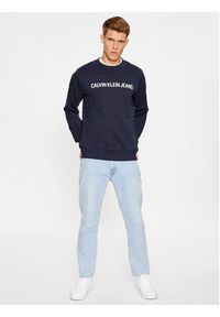 Calvin Klein Jeans Bluza J30J307757402 Granatowy Regular Fit. Kolor: niebieski. Materiał: bawełna #5